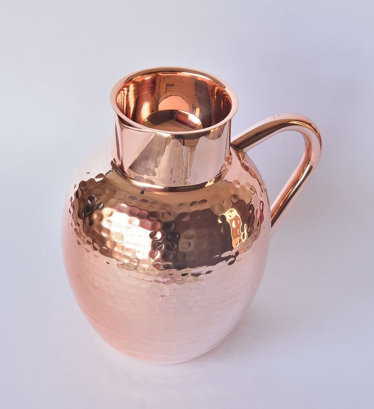Copper Apple Jug - Origin: India
