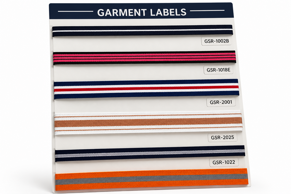 Garment Labels - Color: Multicolor
