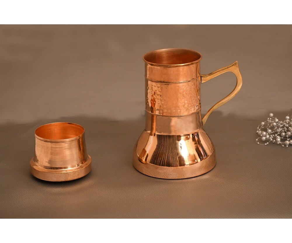 copper lily jug
