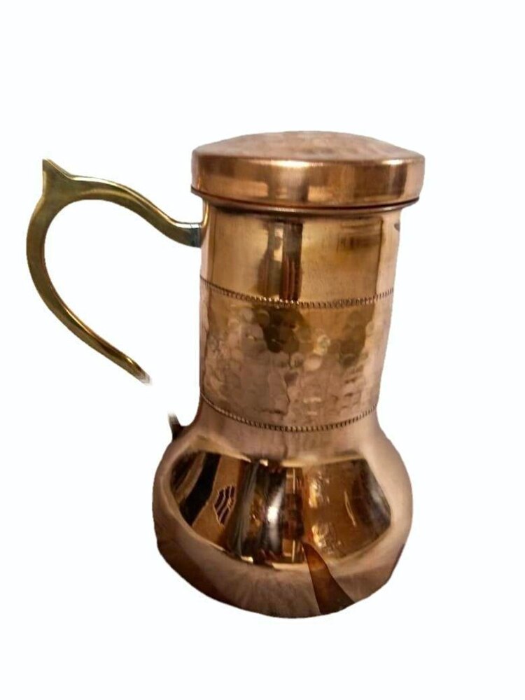 Copper Lily Jug - Finish: Glossy