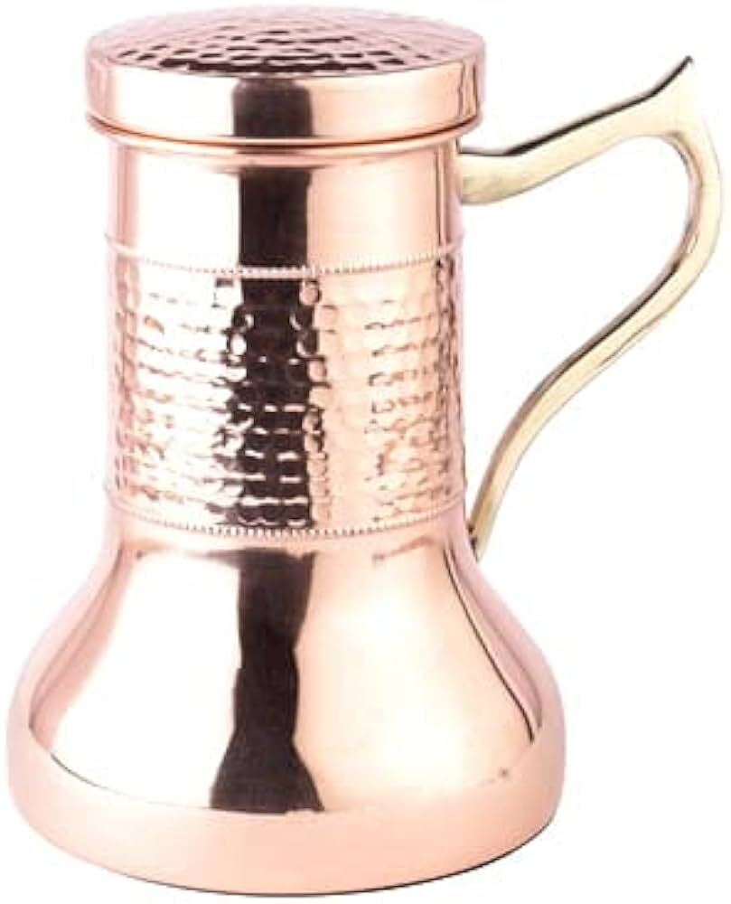 Copper Lily Jug - Finish: Glossy