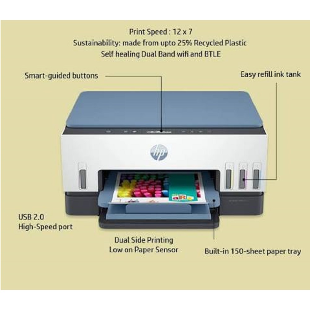 HP Smart Tank 675 All-in-One Wireless Ink Tank Printer