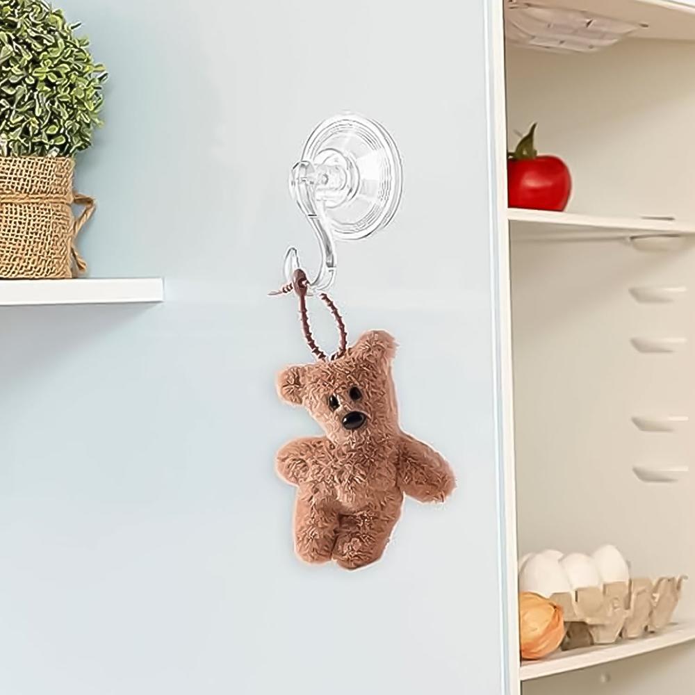 Plastic Suction Cup Hooks (4 Pcs Set) - Application: As Per Product Requirement
