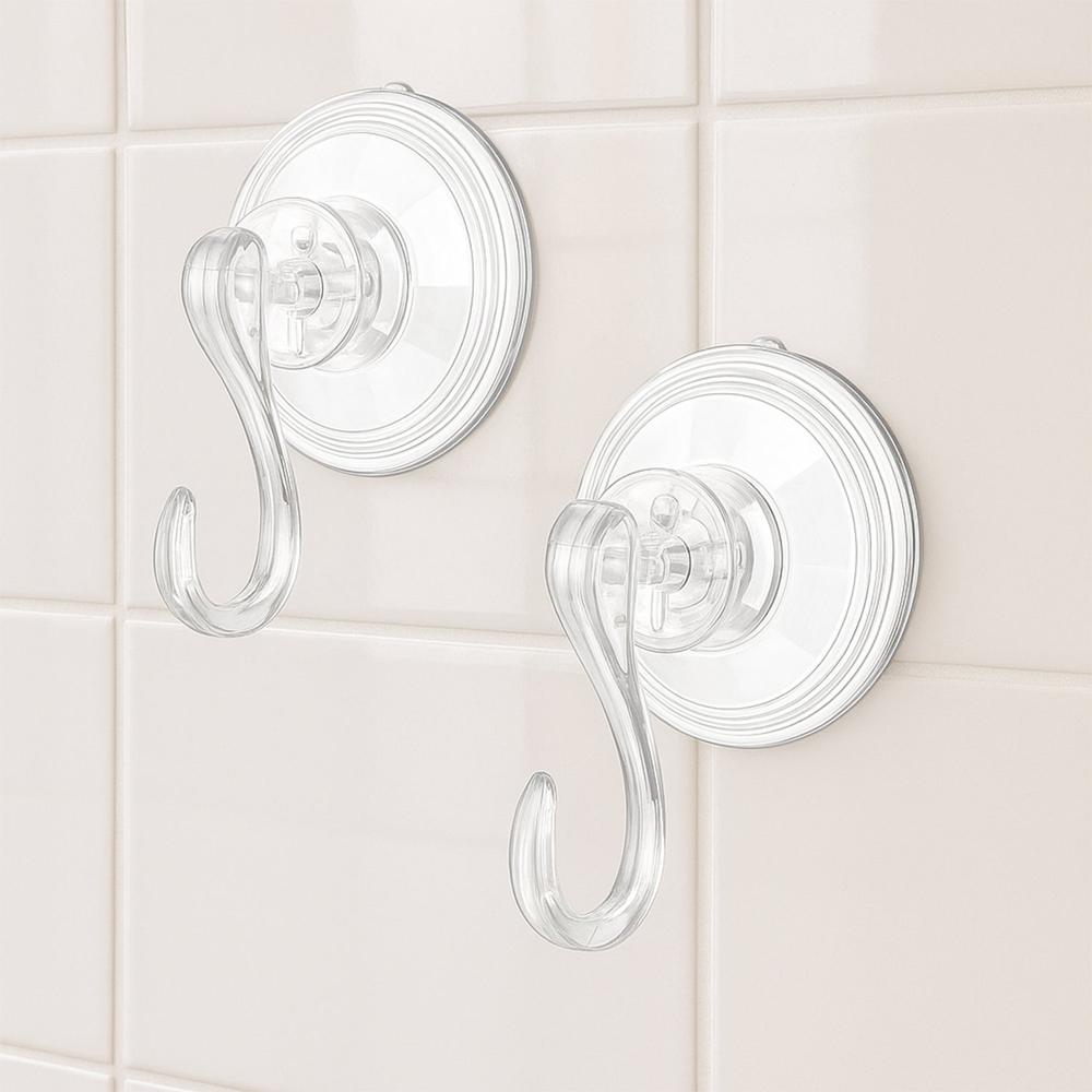 Plastic Suction Cup Hooks (4 Pcs Set) - Application: As Per Product Requirement