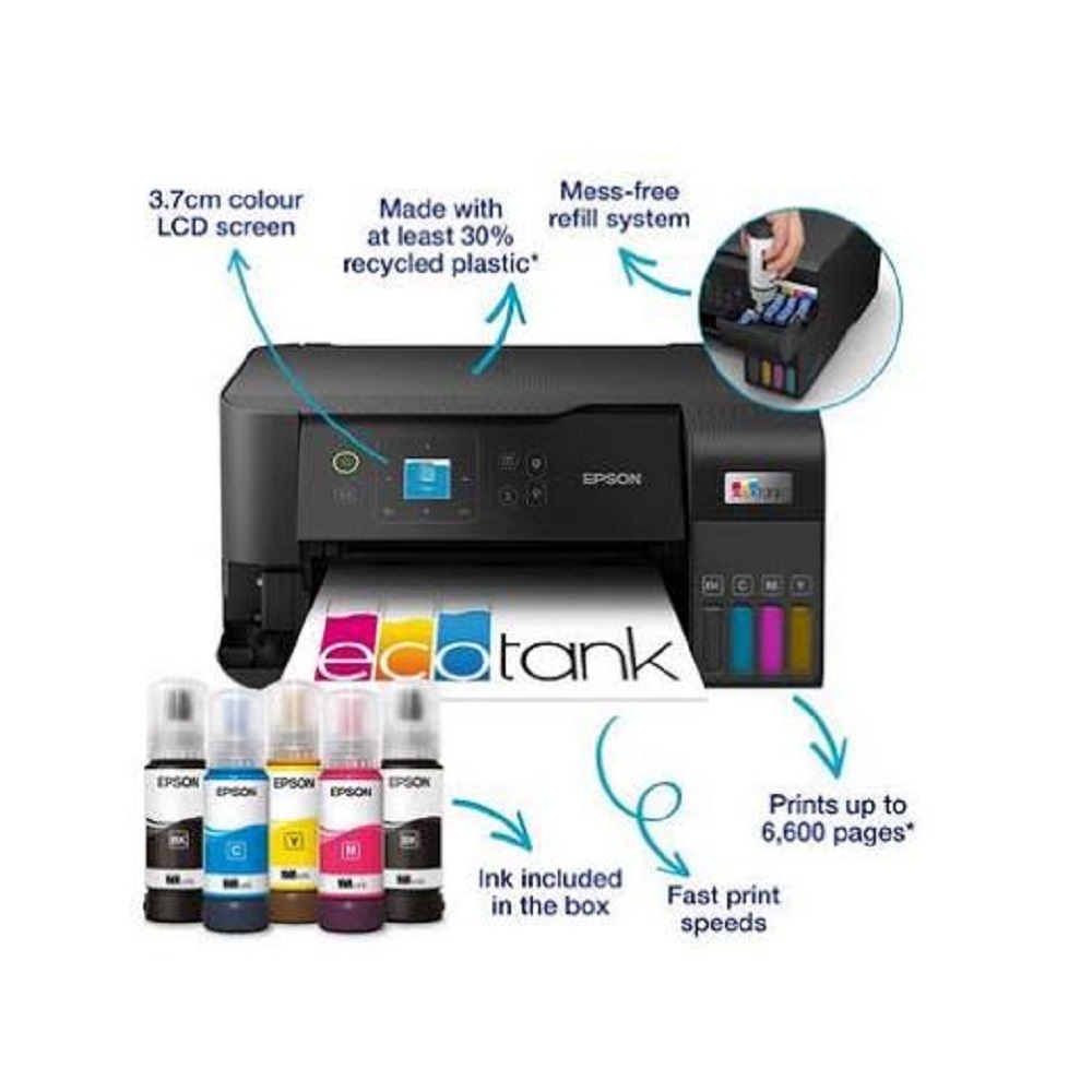 Epson EcoTank L3560 Wi-Fi All-in-One Ink Tank Printer