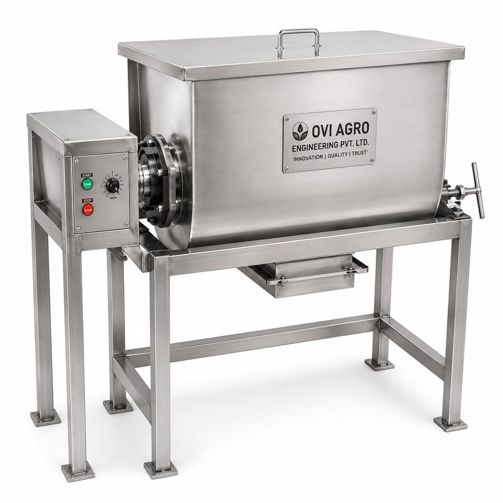 SS 304 Ribbon Blender Machine
