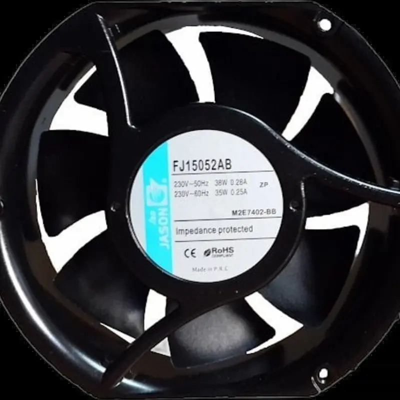 JASON FAN FJ5052AB 230V AC 23/25W 0.17/0.19A 17251mm Ball Bearing Industrial Axial Cooling Fan