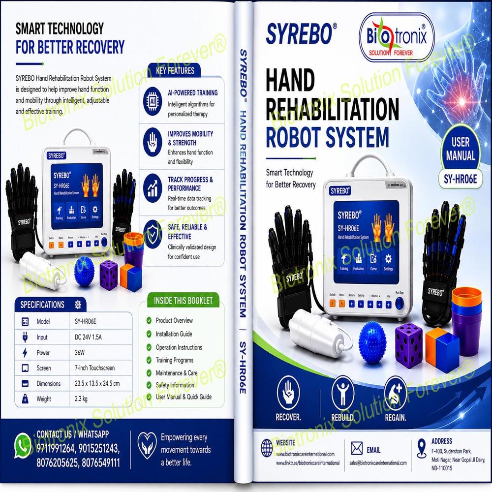 Advanced SYREBO C12 Robotic Rehabilitation Glove