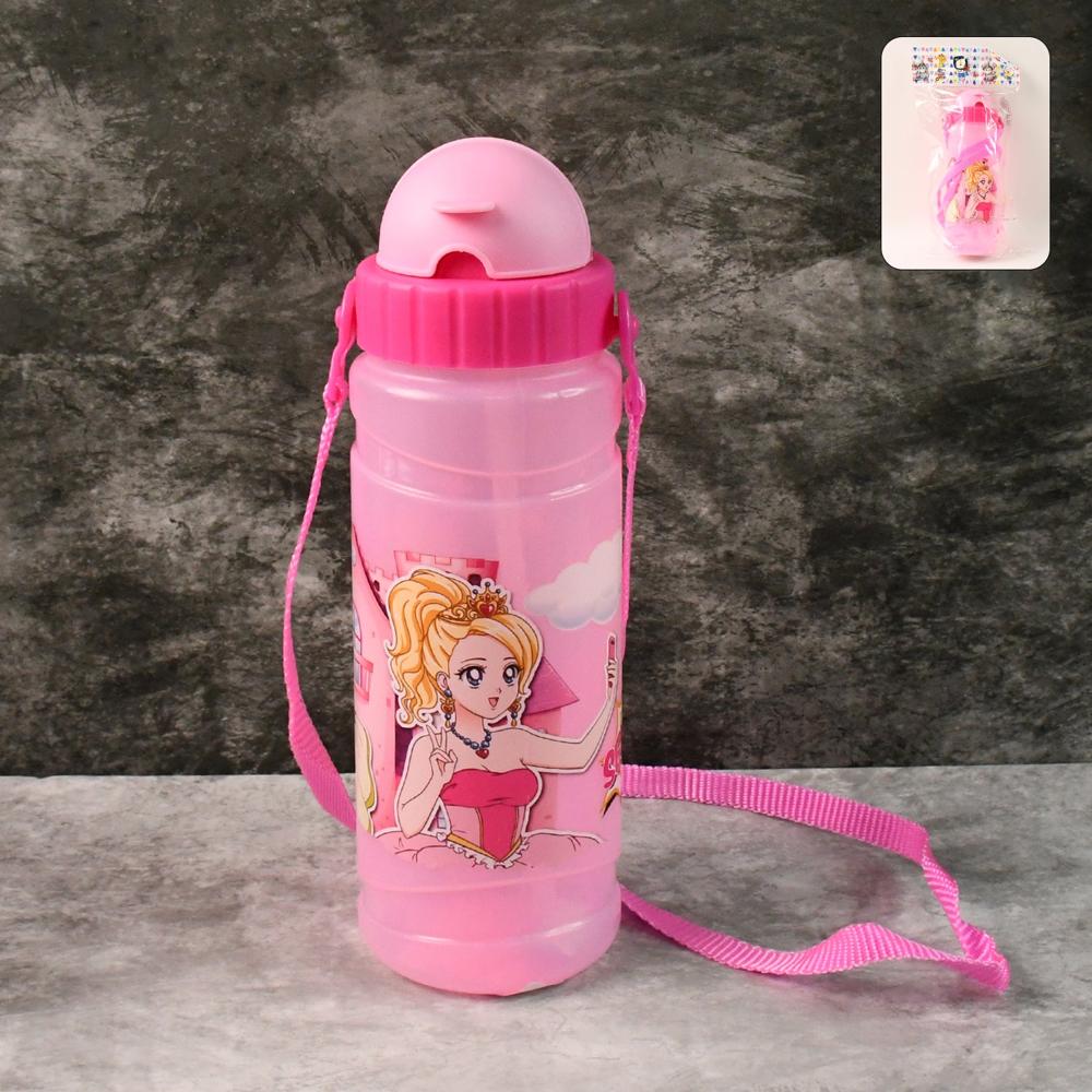 Cartoon Printed Water Bottle 550Ml (1 Pc) - Application: As Per Product Requirement