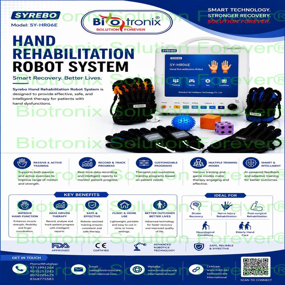 SYREBO C12 Soft Robotic Hand Therapy System