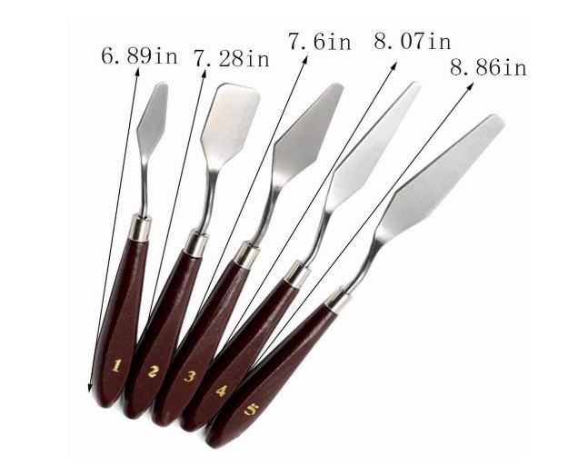 PALLET KNIFE SET OF 5