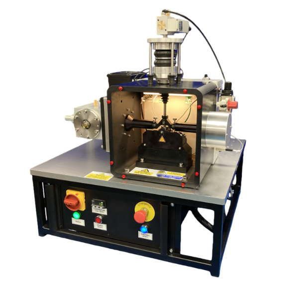 Reciprocating Tribometer ASTM G133 Friction Wear Testing Machine - Stainless Steel, 750x550x800 mm, Digital PLC Touchscreen, Load 1-200 N, Stroke 0.1-100 mm, ASTM G133 & G99 Compliant
