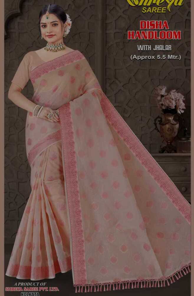 Disha Handloom Saree - Color: Multi Color