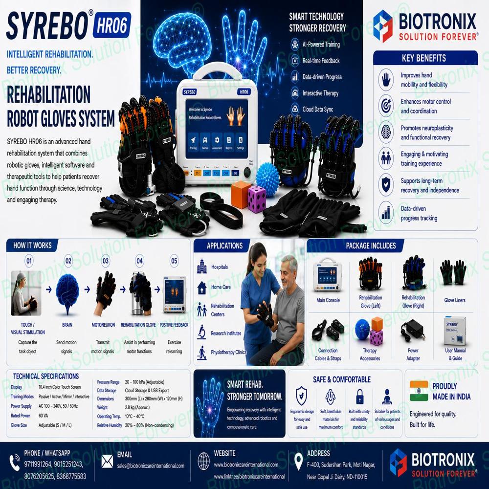 SYREBO C12 Hand Function Rehabilitation Device