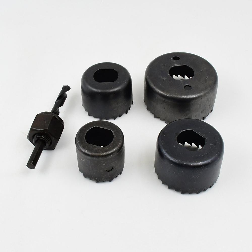 32 / 38 / 44 / 54 mm Hole Saw Cutter with Mandrel 32-54 mm (5 Pcs Set)
