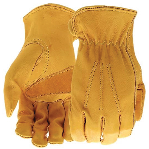 Reinforced Leather Work Gloves