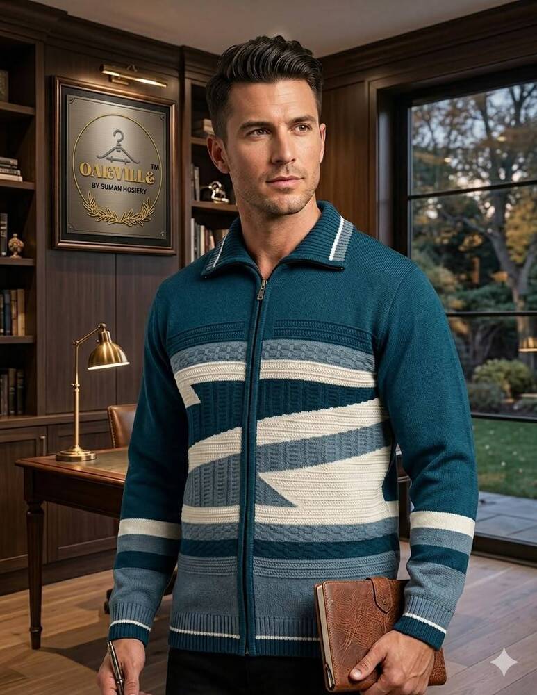 Zipper Sweater For Men