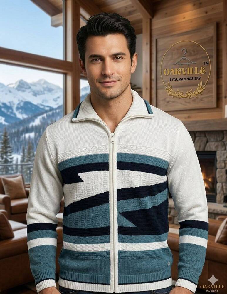 Zipper Sweater For Men