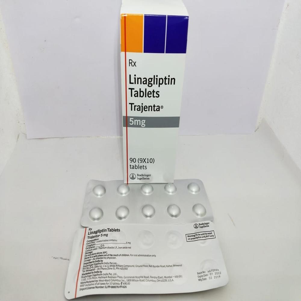 Trajenta 5mg Tablet - Ingredients: Linagliptin (5 Mg)