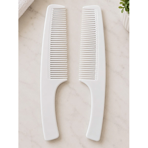 White Plastic Comb