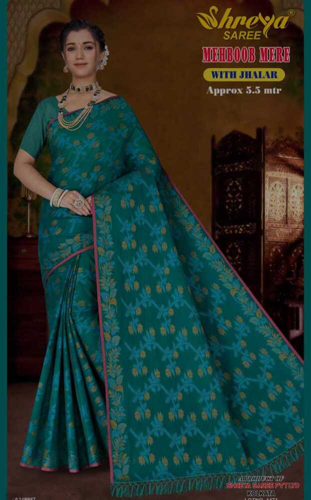 Mehboob cotton saree
