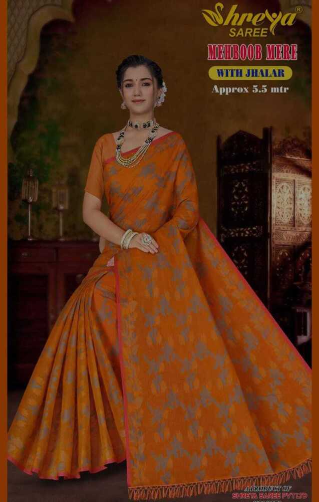 Mehboob cotton saree