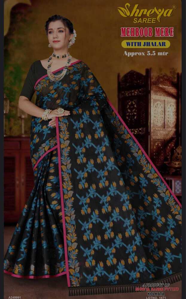 Mehboob cotton saree