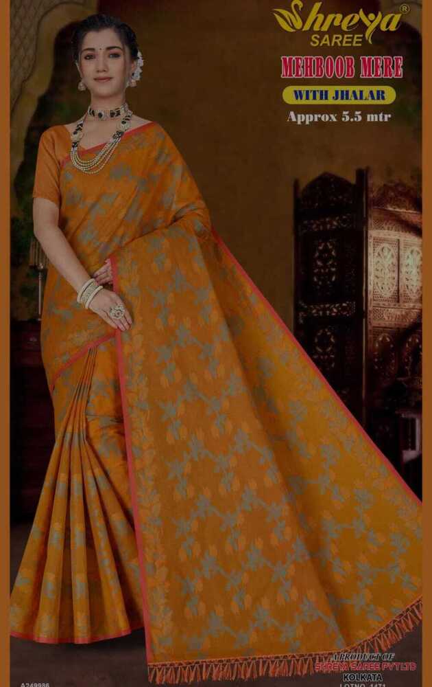 Mehboob cotton saree