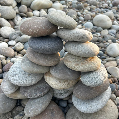 Flat River Pebble