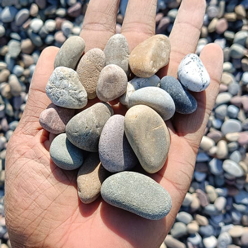 20-35mm Mix Color River Pebble