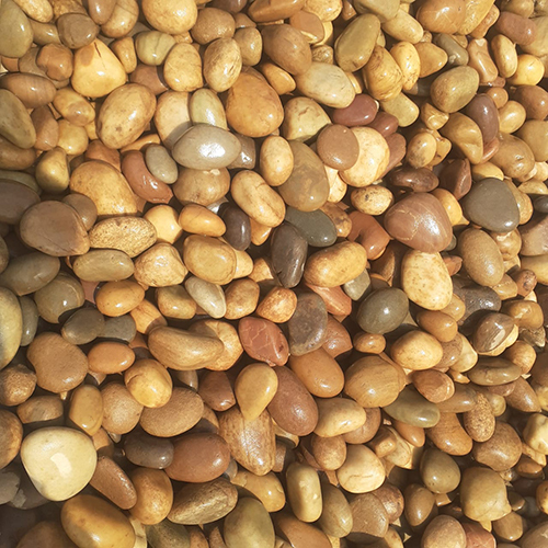 3-4 inch Mix Color River Pebble