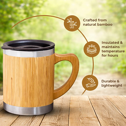 Bamboo Coffee Mug