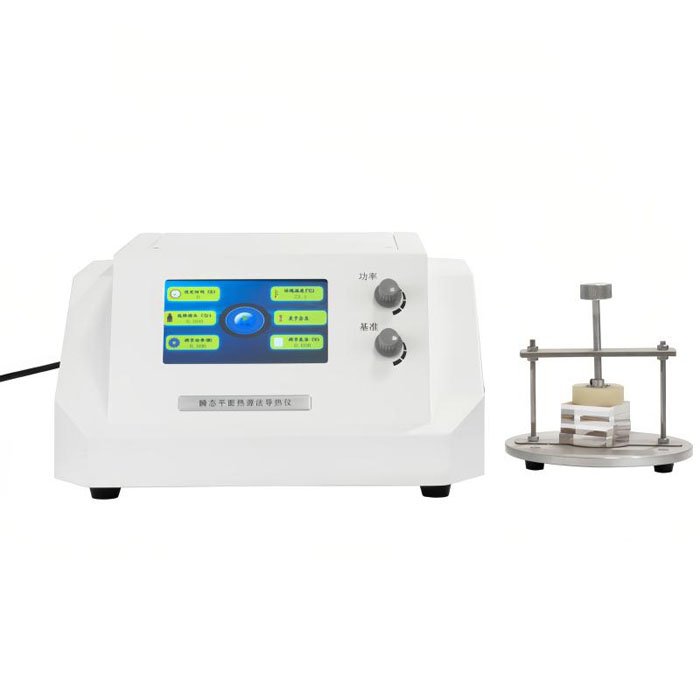 Multifunctional Rapid Thermal Conductivity Tester TPS Hot Disk Method ISO 22007 Equipment - High-Grade Engineering Plastic and Stainless Steel, 380x260x185 mm, Thermal Conductivity 0.005-500 W/(mK), 5-Inch Touchscreen, Automatic Calibration