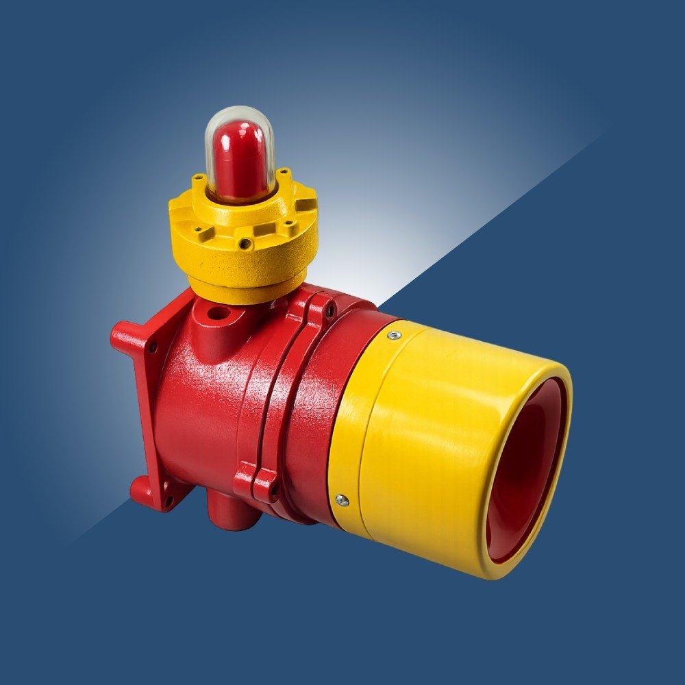 Flameproof Hooter With Flasher - Alarm Density: Not Applicable Kilogram Per Litre (Kg/l)
