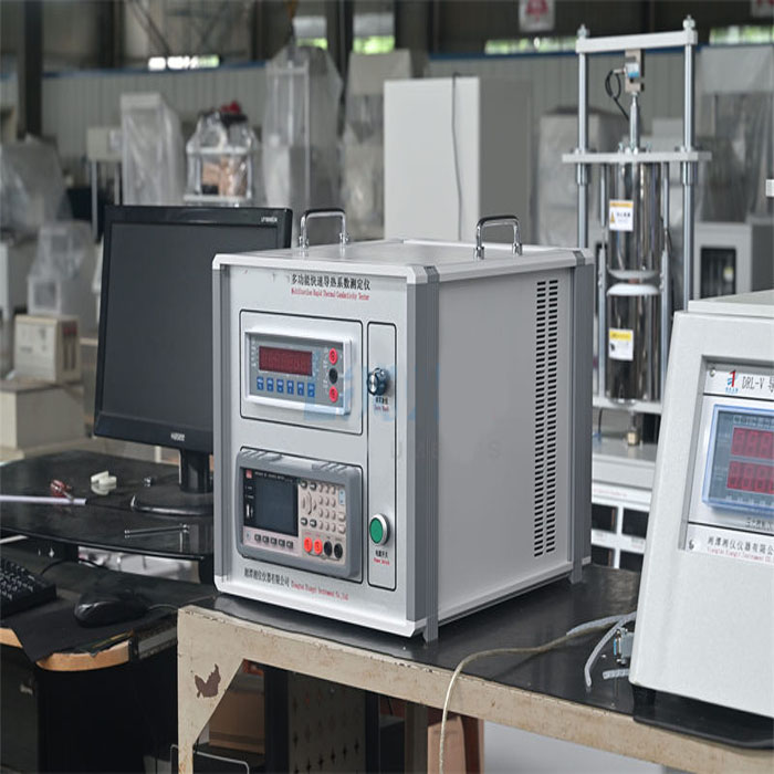 Geotechnical Material Thermal Conductivity Measurement Instrument - Stainless Steel, 480x440x430mm | ISO/ASTM, Digital LED Display, Built-in Air-Cooling