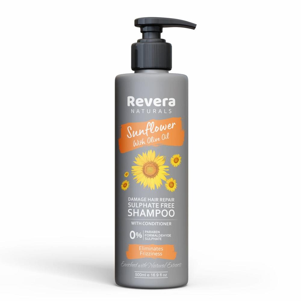 Derma Company Franchise For Revera Sunflower And Olive Oil Shampoo - Ingredients: Chemicals