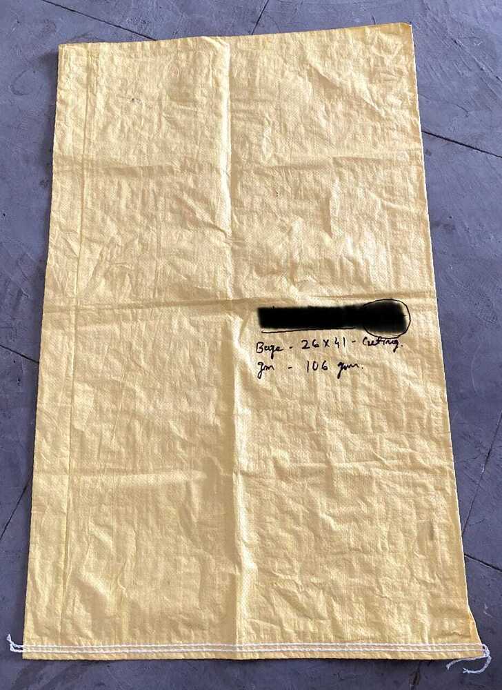 Beige HDPE Color Bag