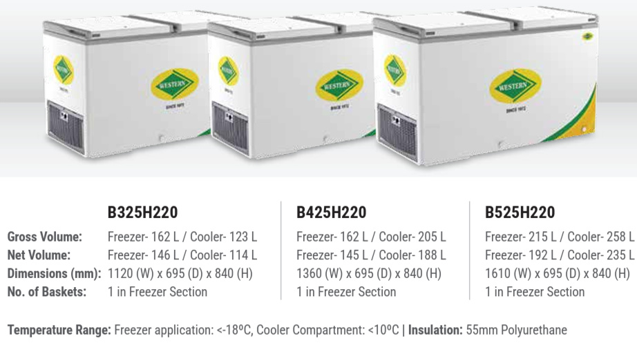 combi freezer