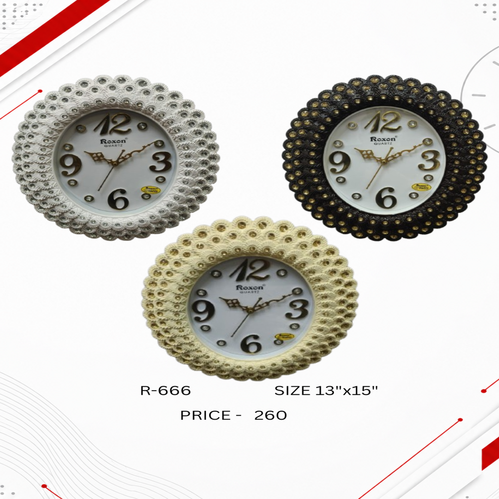 oval clock