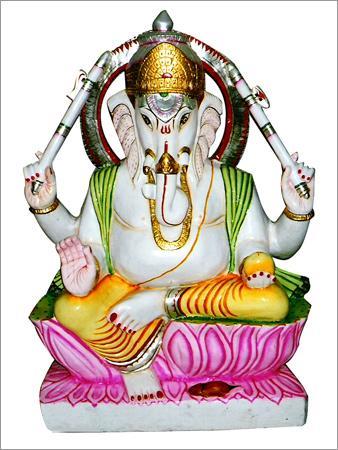 मार्बल में गणेश जी