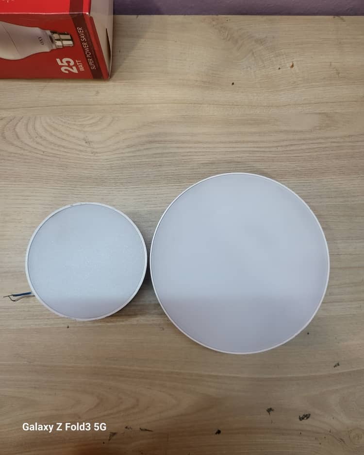 Rimless Panel Light - Color: White