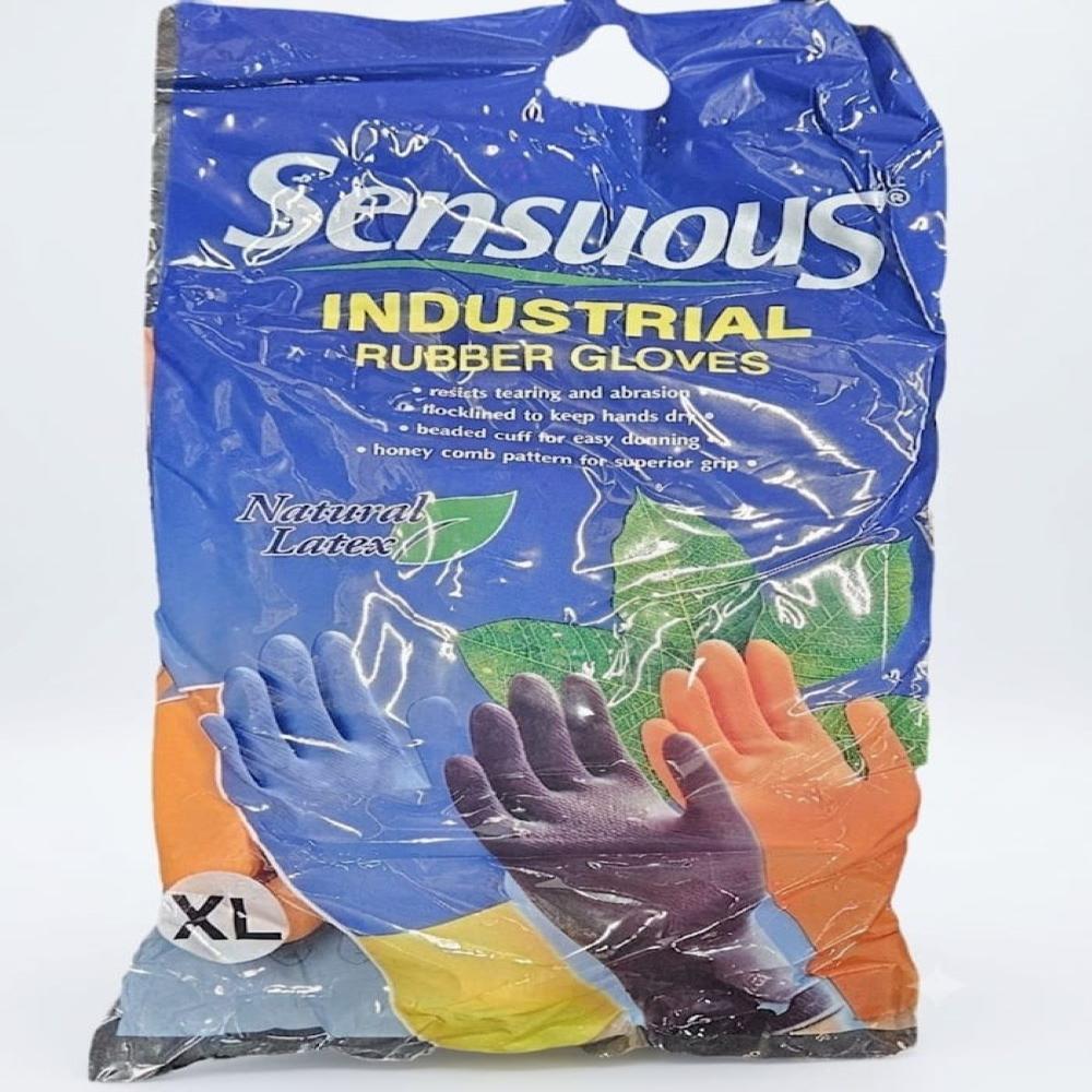 Sensuous Orange Natural Rubber & Latex Gloves