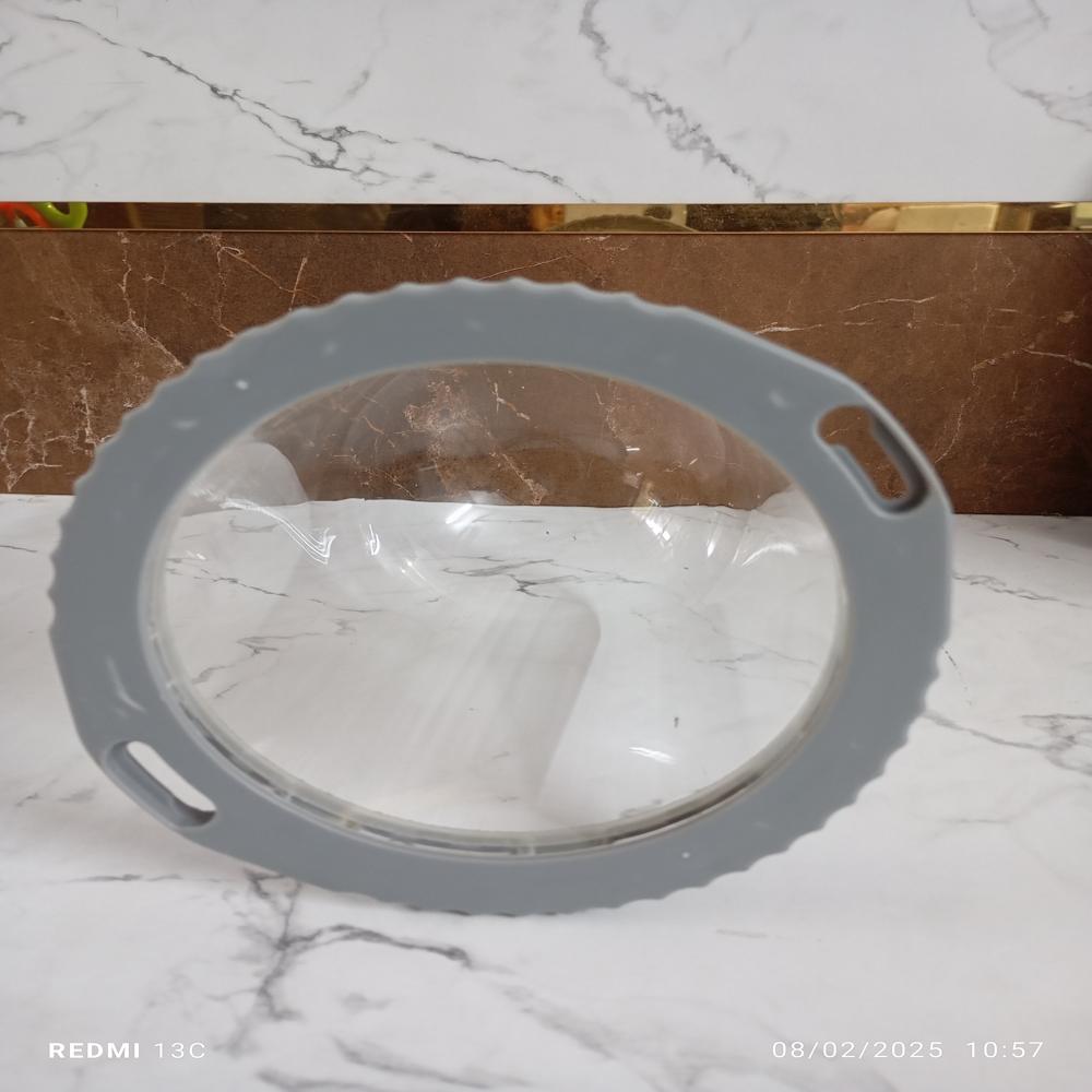 1000ml Clear glass vessel for Labindia With Ring