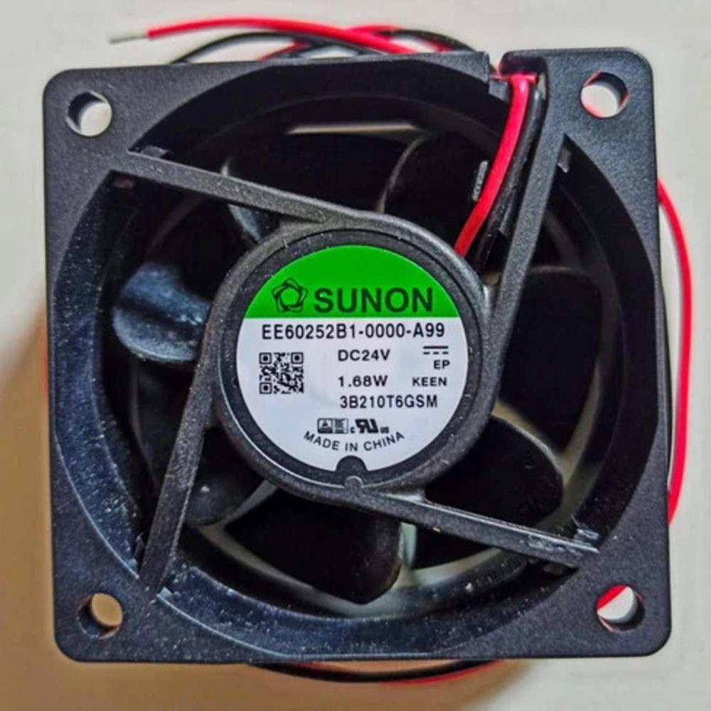 SUNON EE60252B1-0000-A99 24V DC 1.68W 6025mm Ball Bearing Industrial Axial Cooling Fan
