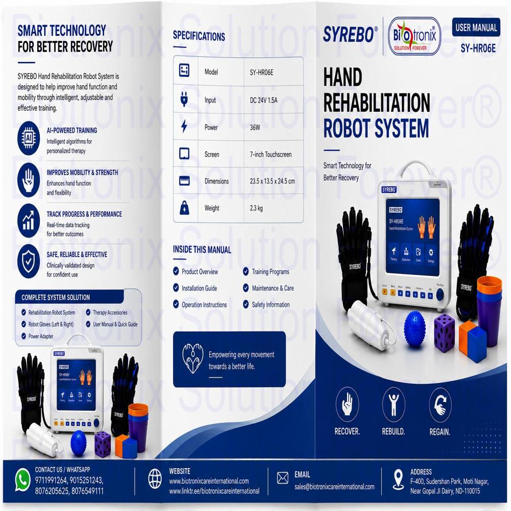 SYREBO C12 Physiotherapy Hand Exercise Equipment