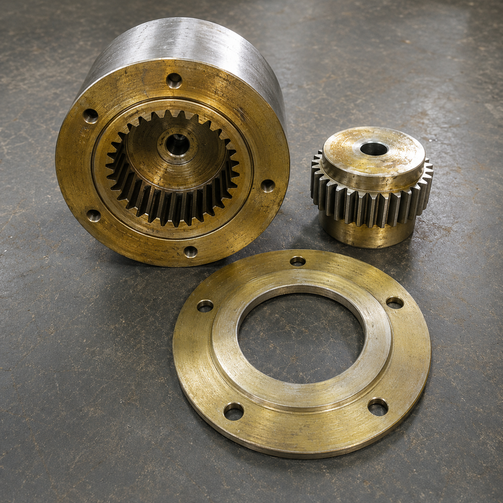 Paper Mill Coupling - Alloy Steel, 40-150mm Bore, Metallic Finish | Cnc Machined, Integrated Brake Drum, Misalignment Compensation