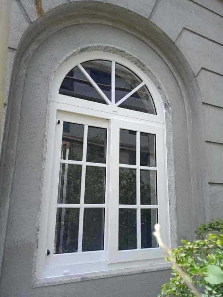 Arch UPVC Window