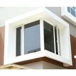 Corner UPVC Window