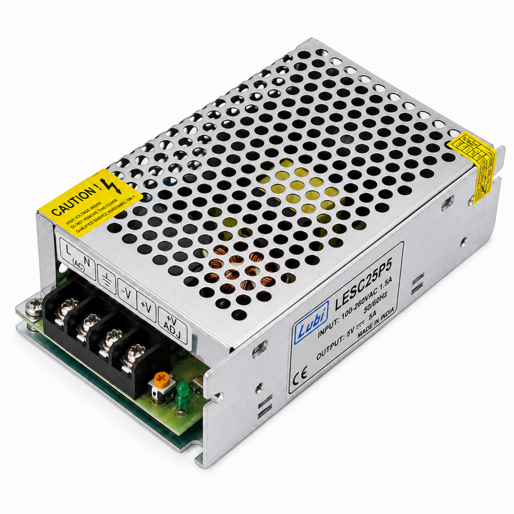 LESC25P5 5V 5A 25W Industrial SMPS