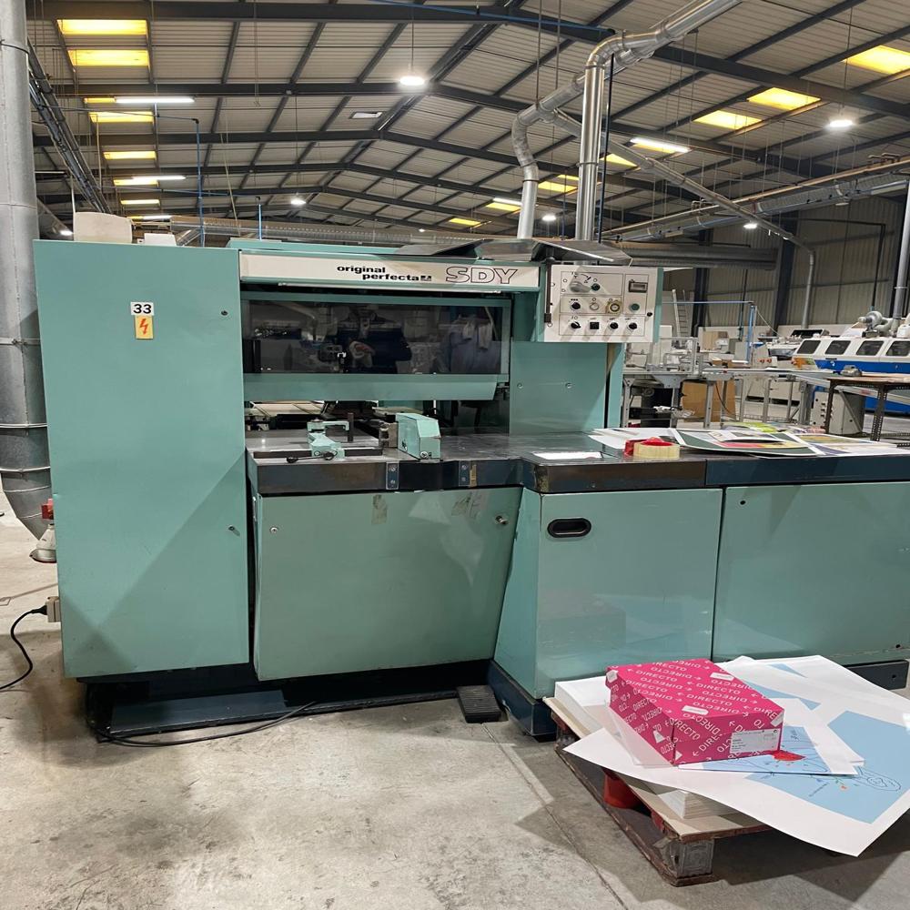PERFECTA SDY-1 Three Knife Book Cutting Machine